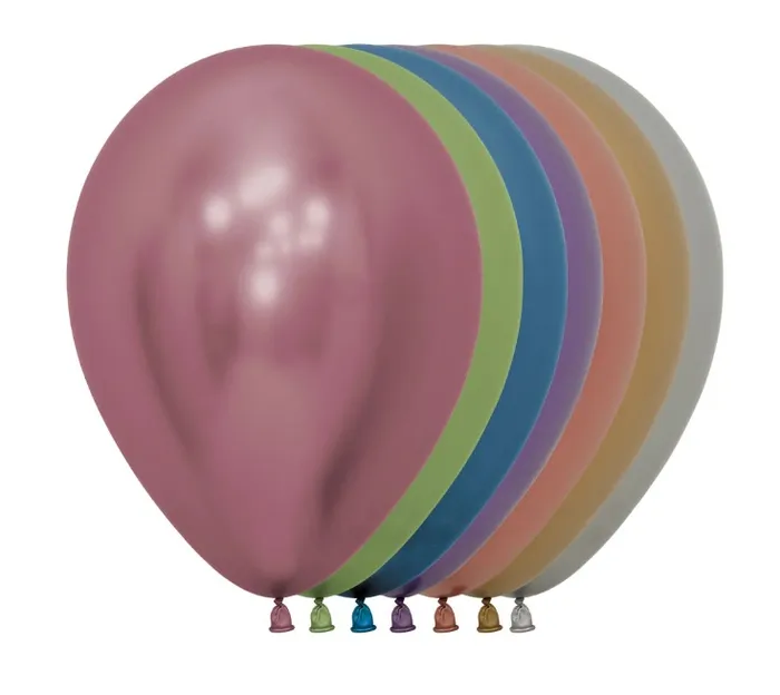 Globo Latex Redondo Reflex Surtido 2 R-12 *50und Sempertex