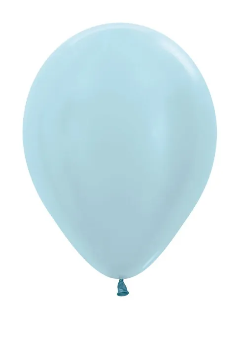 Globo Latex Redondo Satin Azul R-12 *50und Sempertex