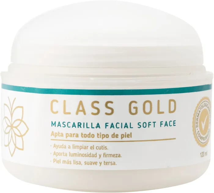 Mascarilla Facial Soft Face 120ml CLASS GOLD