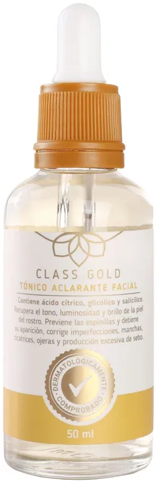 Tonico Aclarante Facial 50 ml CLASS GOLD