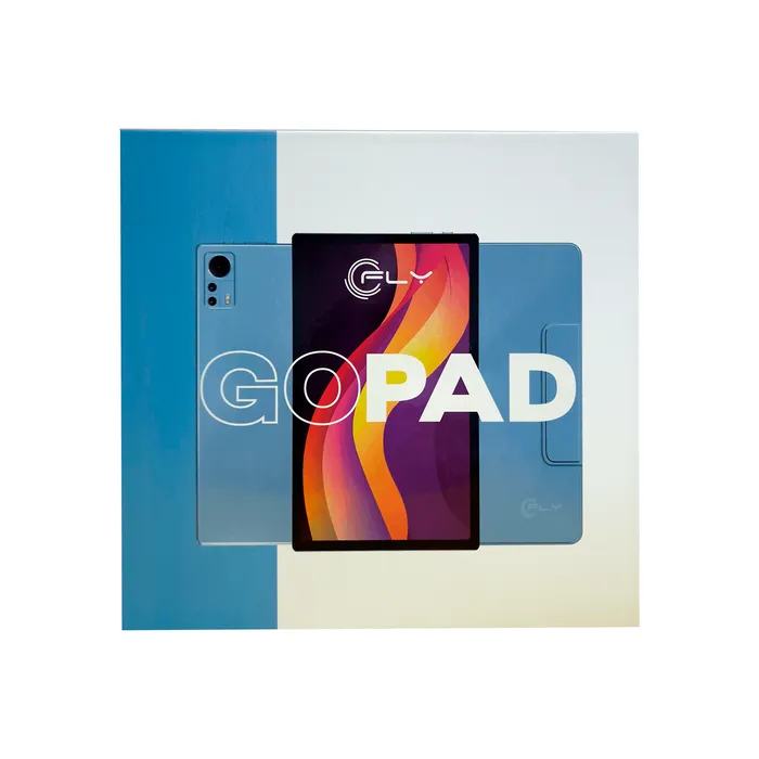Tablet Fly GOPAD Azul 10" 4GB+4GB/64GB + Estuche+Mouse+Teclado 2024