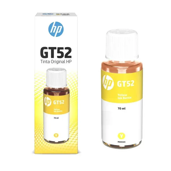 Botella de Tinta HP GT52 Yellow Original