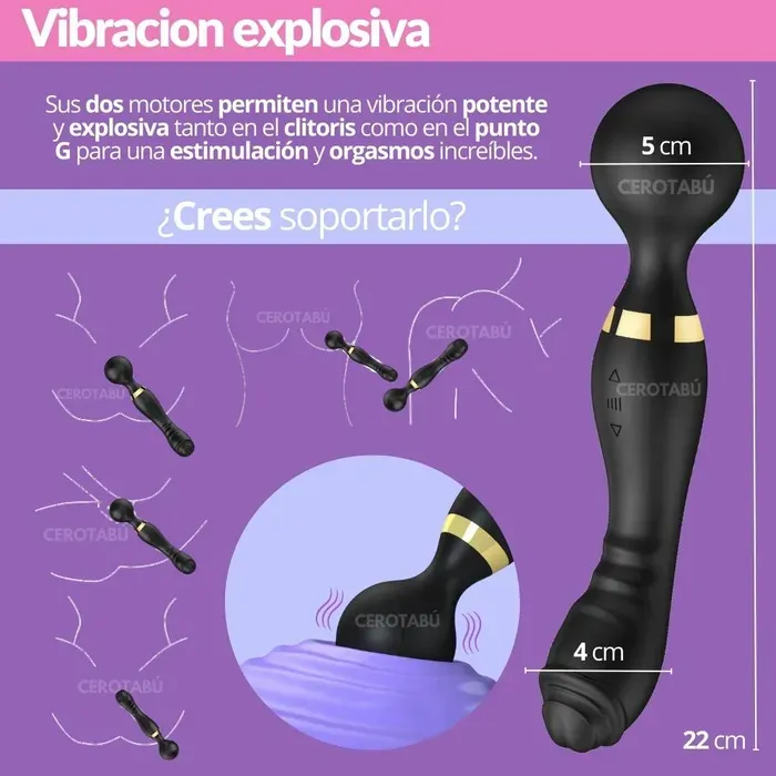 Vibrador Masajeador Clítoris Juguete Sexual Hitachi Finix