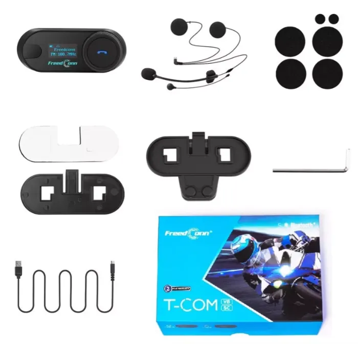 Intercomunicador Tcom Sc Inalámbrico Para Moto Bluetooth Tcom Sc