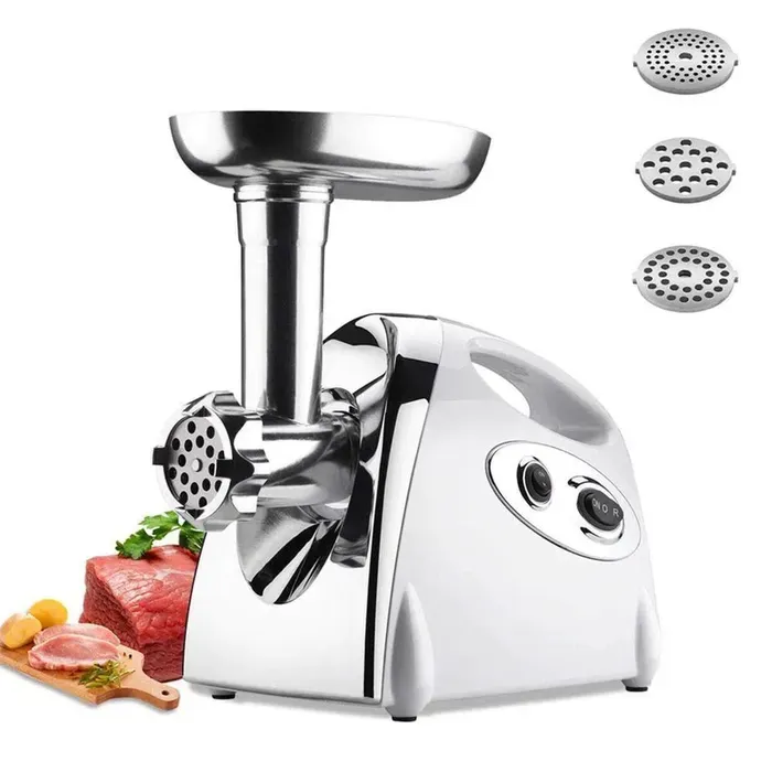 Molino Carne Uiversal Royal IU-MGB 1200w Carne Pollo Pescado Plateado