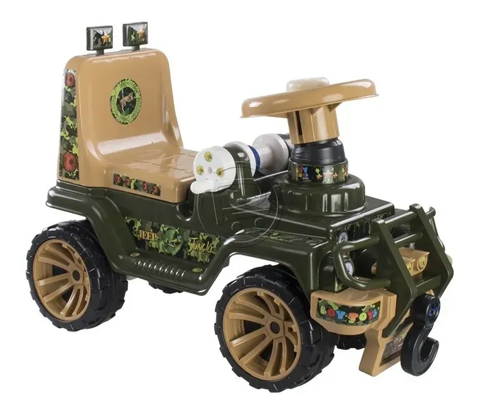 Jeep Carro Jungla Montable Niños Bebe Infantil