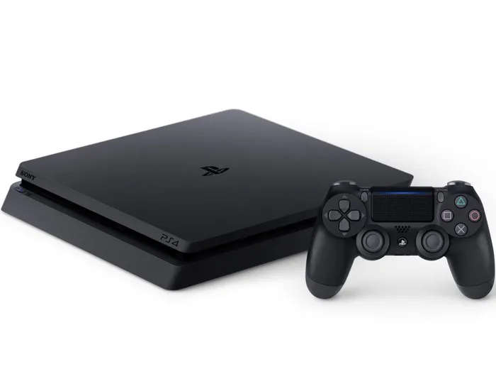 Playstation 4 Slim 1 Tera Usada+Control +Garantia 6 Meses+Forro Control