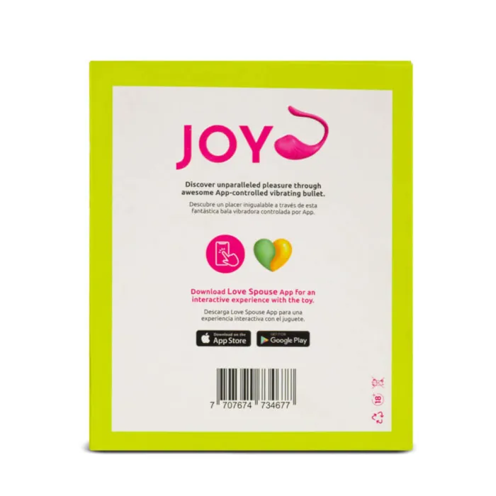 Huevo Vibrador Función APP Joy