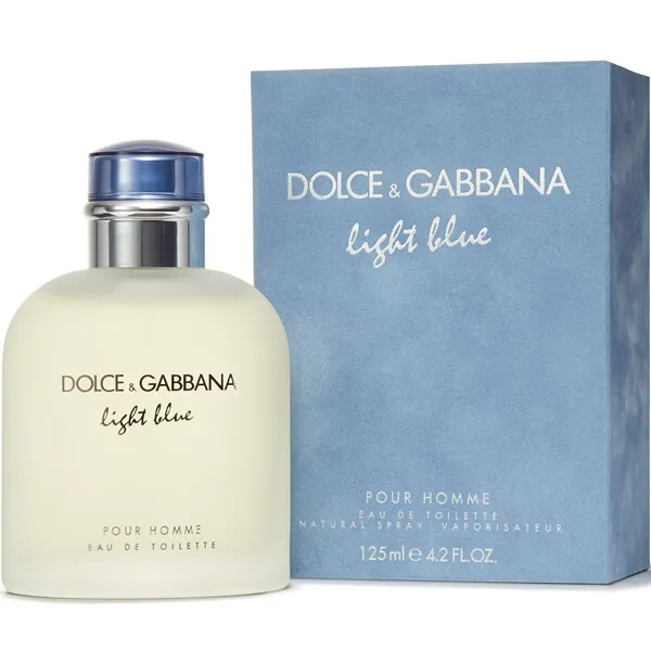 Perfume Light Blue Pour Homme Dolce & Gabbana (Replica Con Fragancia Importada)- Hombre