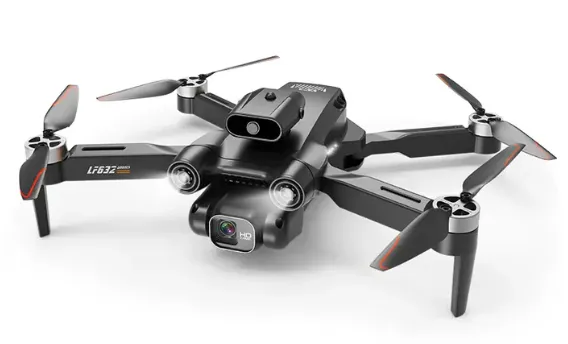 Drone Inteligente Plegable, Doble Cámara, Wifi (TM) Ref: LF632 