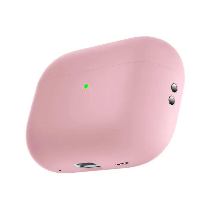 AirPods F-130 Rosado: Sonido Excepcional + Forro Y Cuerda Anticaida 