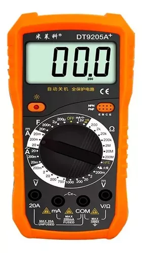 Multímetro Digital Profesional Resiste Caídas Y Golpes