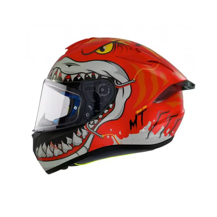 Casco Mt FF106 PRO Targo Pro Sharky C5 Rojo Mate Talla L