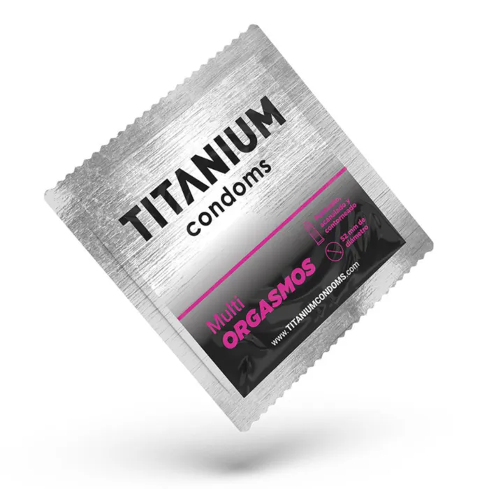 Condones Titanium Multiorgasmos x12