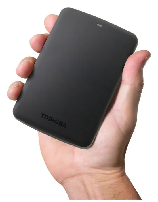 Disco duro externo Toshiba Canvio Basics HDTB410XK3AA 1TB negro