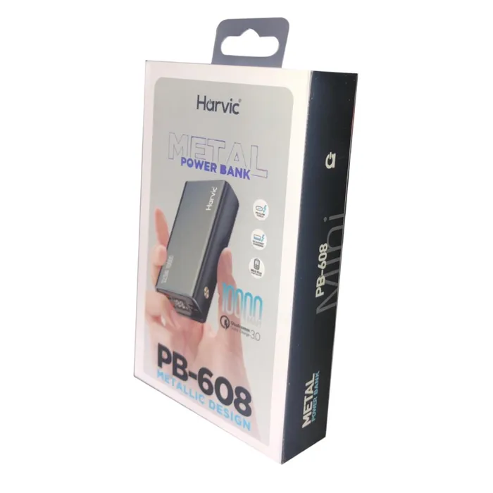 Powerbank HARVIC 10.000 Mah Pantalla Digital