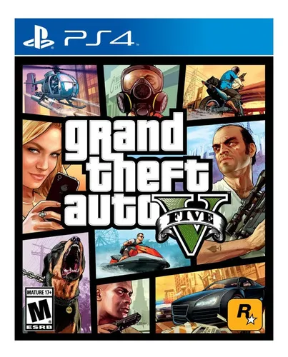 Juego Grand Theft Auto V Standard Edition Rockstar Games PS4 Físico