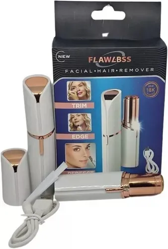 Depilador Facial Flawless Recargable En Forma De Labial