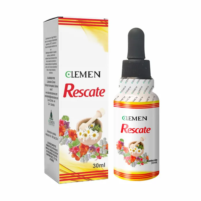 Rescate Esencia Floral Gotas x 30 mL.