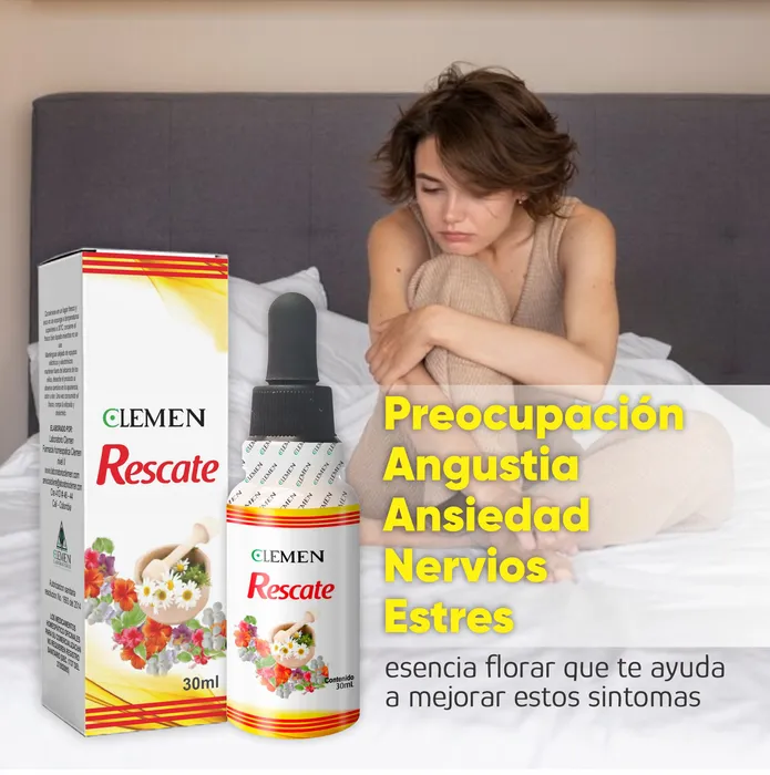 Rescate Esencia Floral Gotas x 30 mL.