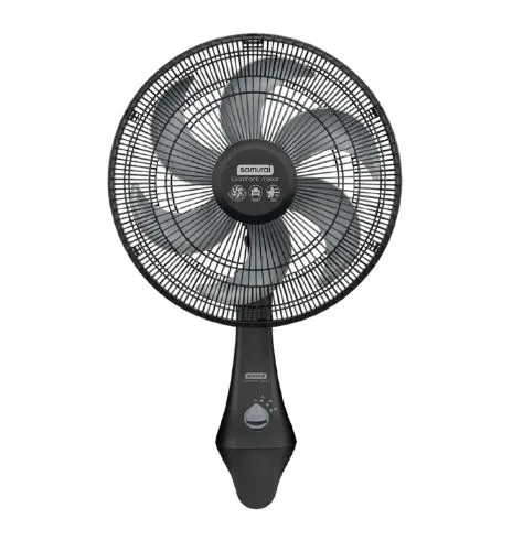 Ventilador SAMURAI 2 en 1 Comfort Maxx Negro