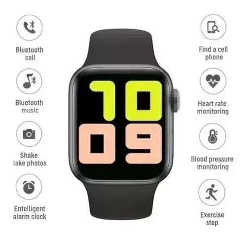 Smartwatch Reloj Inteligente T500+Plus Obsequio Pulso