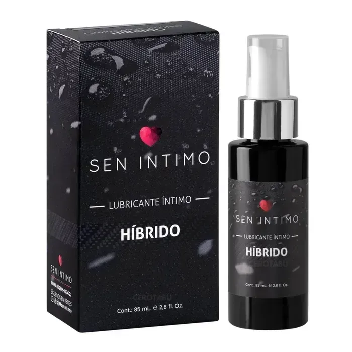 Lubricante Intimo Híbrido A Base De Agua Y Silicona x85 Ml Sen Intimo