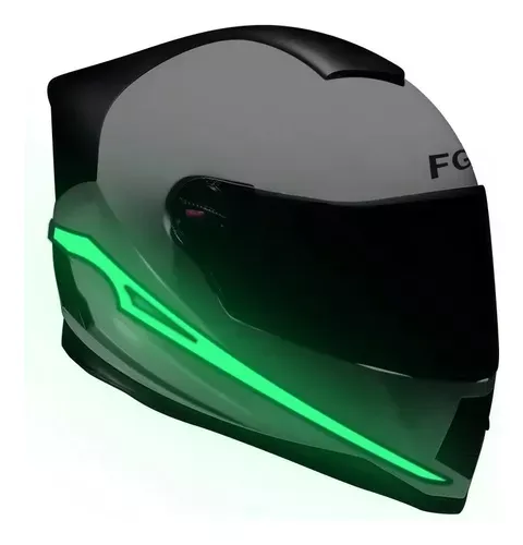 Tira Cinta Luz Led Casco Para Motos Bici Visibilidad Ruta