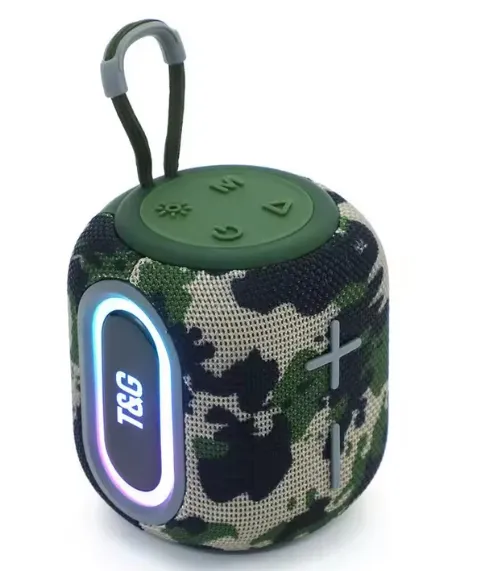 Radio Parlante Bluetooth 10w, Sd Usb RGB T&G (TM) Ref: TG664