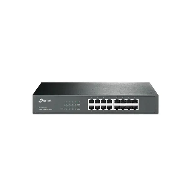 Switch Tp-Link Escritorio/rack 16 Puertos Gigabit TL-SG1016D 