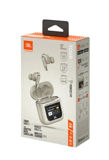 Audifonos JBL 1.1 Tour Pro 2 Plateado: Sonido De Vanguardia En Un Estuche Inteligente