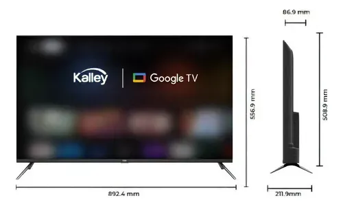 TV KALLEY 40" Pulgadas 102 cm K-GTV40 FHD LED Smart TV