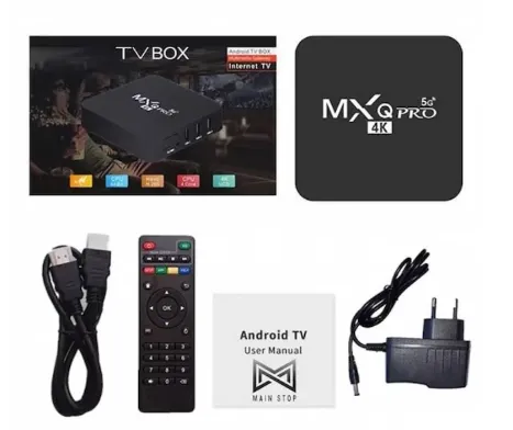 Convertidor Tv Box 4K Rom 64Gb Ram 4Gb (TM) Ref: TVBox-4k