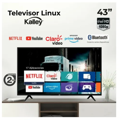 Tv Kalley 43 Pulgadas 109 Cm Led Fhd Smart Tv