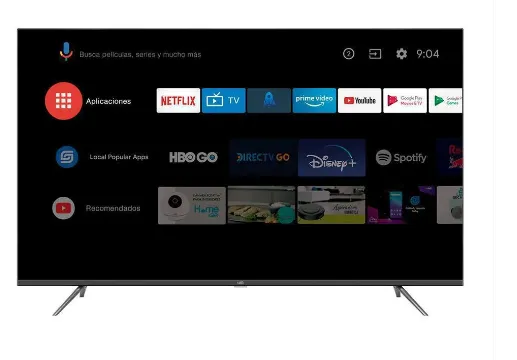 Televisor Kalley 50 Pulgadas 129 cm Led Ultra Hd 4K Smart Tv 