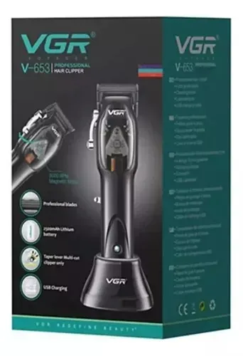 Maquina Cortadora De Cabello Inalámbrica  Vgr  V-653