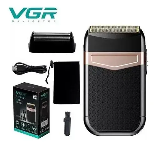 Barbera Electrica Afeitadora Vgr V-331 Recargable Usb