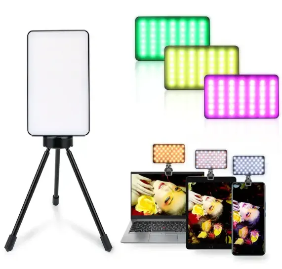 Mini Luz Led Recargable Para Videos 2500-9000K (TM) Ref: W140-RGB