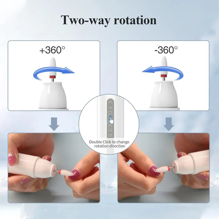 Taladro De Uñas Eléctrico, Portátil, Profesional, Lima De Uñas Eléctrico Inalámbrica