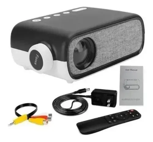 Mini Proyector Led Video Beam 800lm Hd 1080p Hdmi Usb Yg280