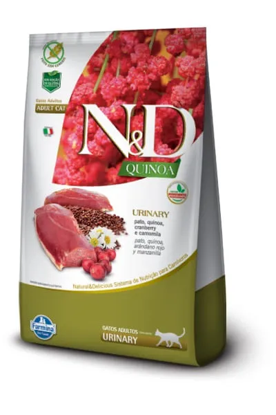 Comida Para Gato N&D Quinoa Adult Urinary Pato 0,4 Kg