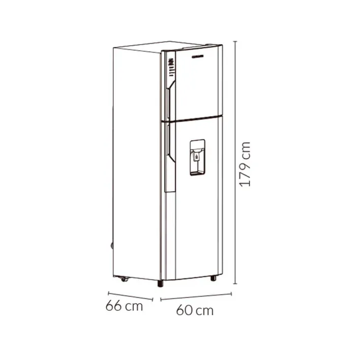 Nevera Challenger Lúmina No Frost Panel Digital 317 Litros