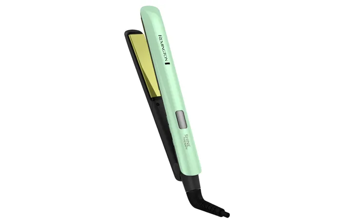 Plancha Alisadora Remington Shine Therapy Aguacate S9960 Plancha de cabello Remington cerámica aguacate macadamia verde