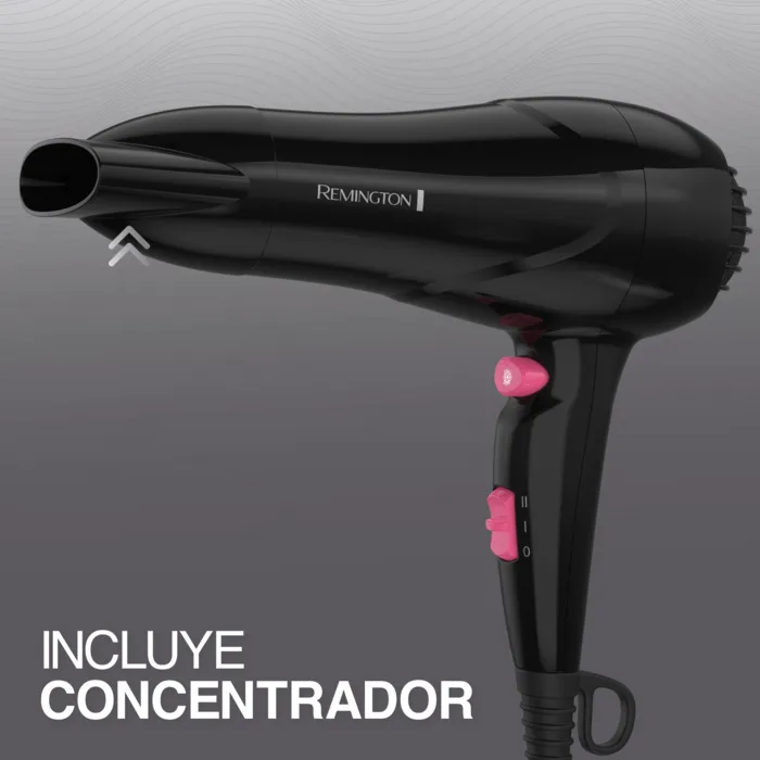 Secador Remington Pro Ceramic D16A Secador Remington Pro Ceramic, D16A-110F