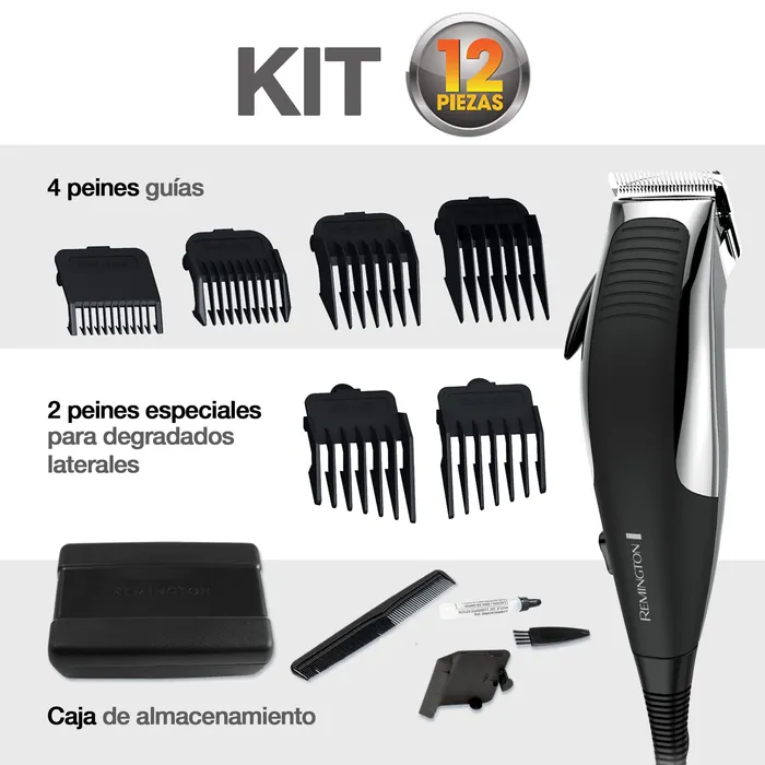 Cortador De Cabello Remington Grooming Kit HC1080 Cortador De Cabello Remington Grooming Kit, HC1080