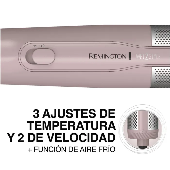 Cepillo de Aire Remington W2S Cabello Húmedo y Seco AS15A