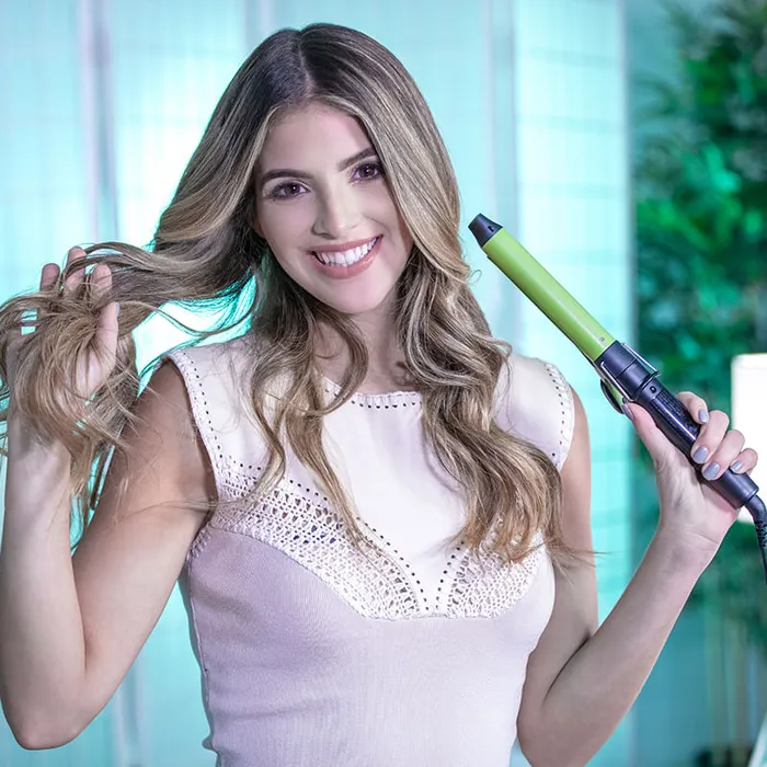 Rizadora Remington Shine Therapy Aguacate, Macadamia  CI11AF Rizador de cabello Remington cerámica con aguacate y macadamia