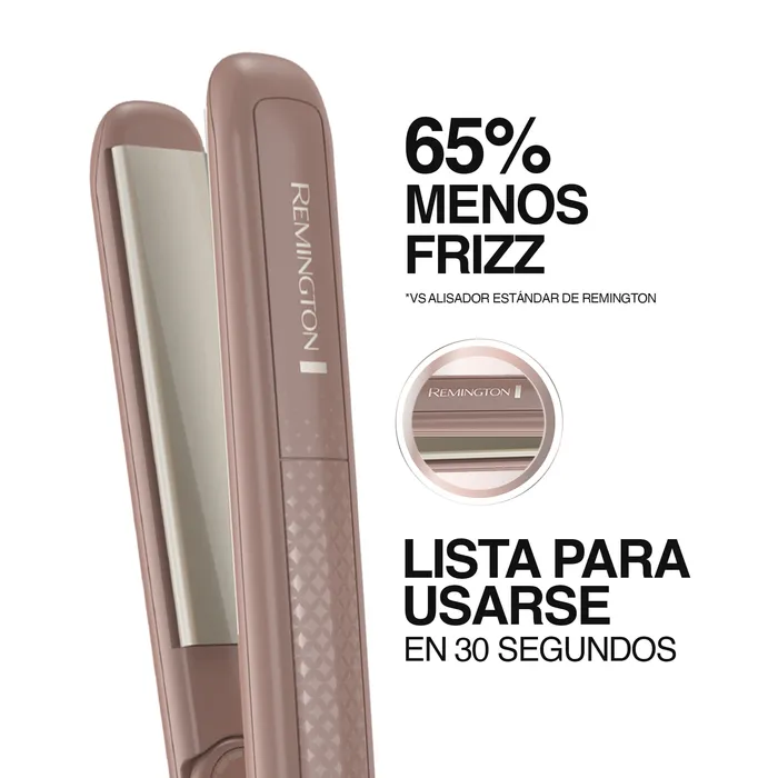 Plancha Alisadora Remington Ceramica con Macadamia S6300M Plancha de cabello Remington cerámica protege color de cabello teñido