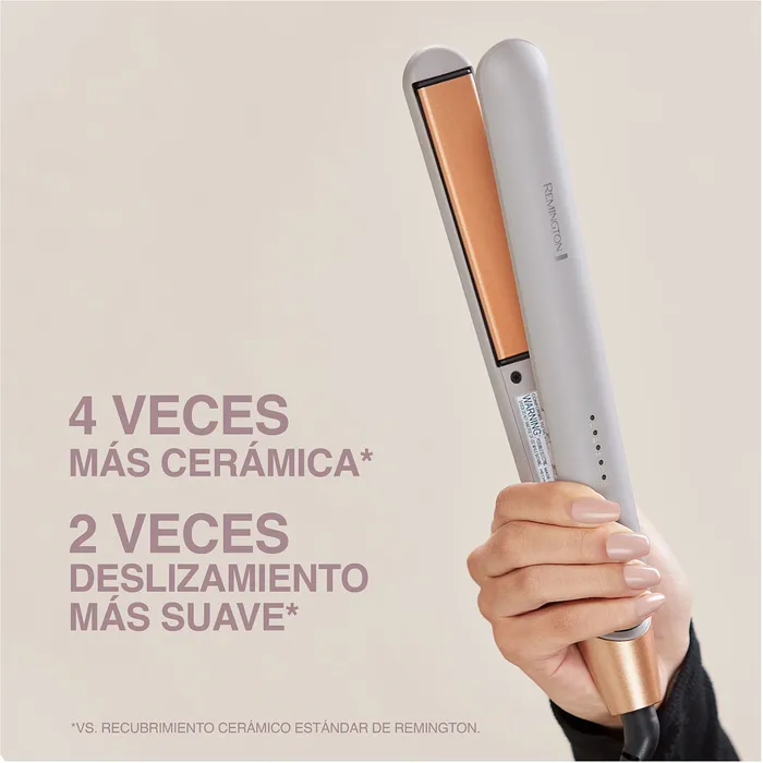 Plancha alisadora Remington colageno y biotina anti frizz S31A-110F