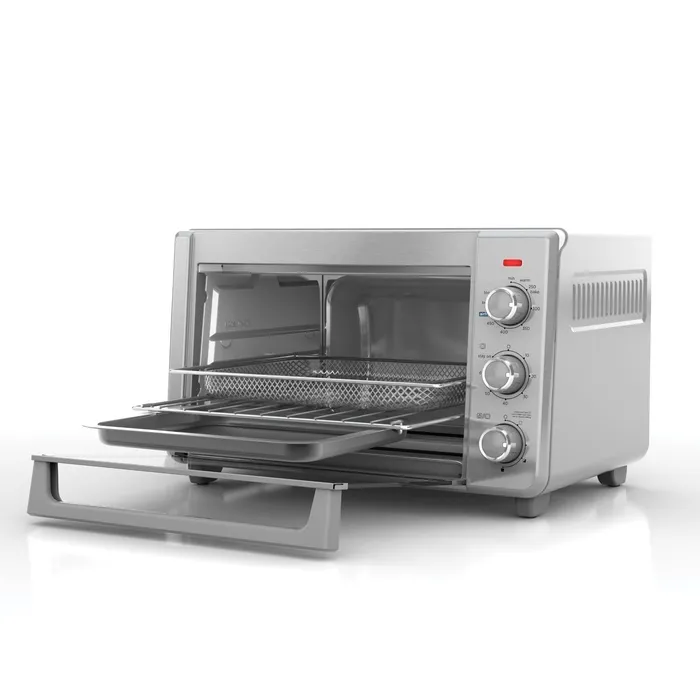 Horno freidor de aire Black+Decker 2 en 1 Hornea y fríe con aire TO3217SS-LA Horno freidor de aire BLACK+DECKER 2 en 1 Hornea y fríe con aire